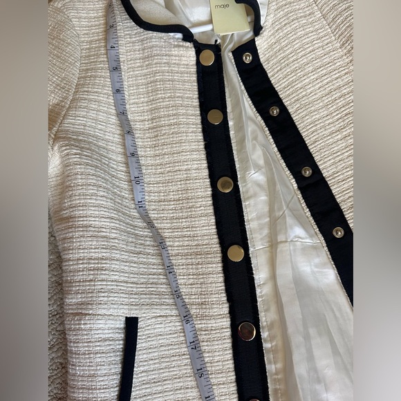 MAJE - Renalo cotton tweed New - Picture 10 of 17